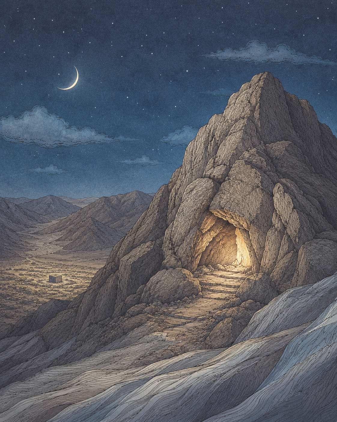 Risalah Dispatch No. 01 featuring the story of the first revelation